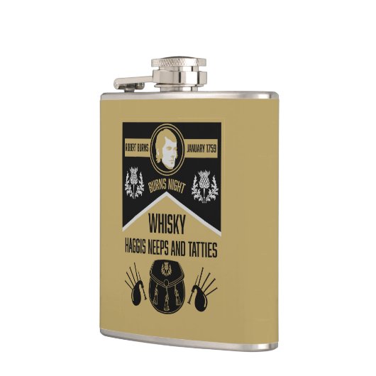 Flasques Ecosse Burns Night (Gauche)