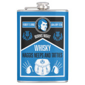 Flasques Ecosse Burns Night (Devant)