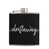 Flasques écriture du script nautique DRIFT AWAY (Devant)