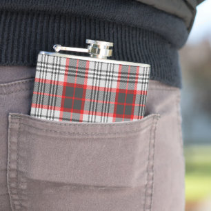 Flasques Edimbourg City Tartan Motif