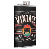 FLASQUES ÉDITION LIMITÉE VINTAGE GAMER (Droite)