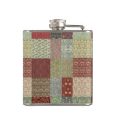 Flasques Édredon de patchwork de William Morris (Dos)