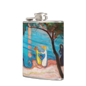 Flasques Edvard Munch - Danse sur la plage (Gauche)