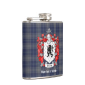 Flasques Edwards Family Crest et Tartan Plaid (Droite)