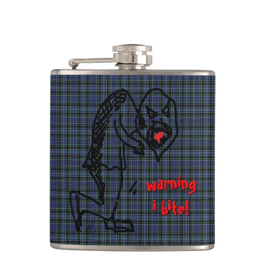 Flasques Eigor - Avertissement I Bite (Devant)