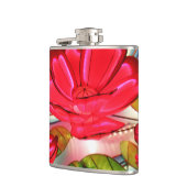 Flasques Élégance Électrique en Rose (Gauche)