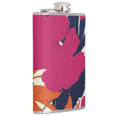 Flasques Élégance florale : motif abstrait (Droite)