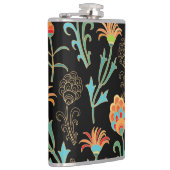 Flasques Élégance florale orientale transparente (Droite)