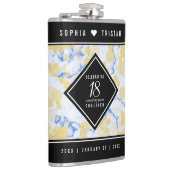 Flasques Élégant 18ème anniversaire de Mariage de porcelain (Droite)