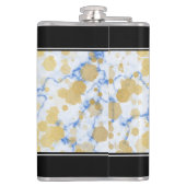 Flasques Élégant 18ème anniversaire de Mariage de porcelain (Dos)