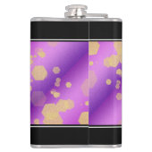 Flasques Élégant 47e anniversaire du Mariage Améthyste (Dos)