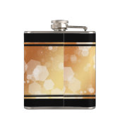 Flasques Élégant 7e 22e 49e anniversaire de Mariage de cuiv (Dos)