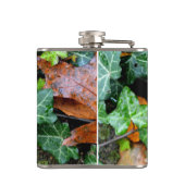 Flasques Élégant classique vert ivoire et pierre de campagn (Dos)