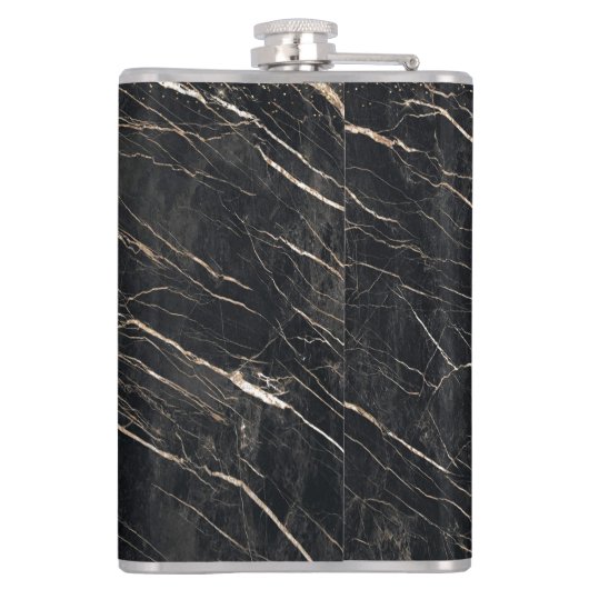 Flasques Élégant : Marbre d'or (Dos)