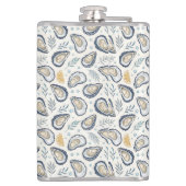 Flasques Elegant Marine Oysters (Dos)