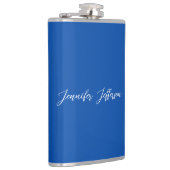 Flasques Élégant Moderne Calligraphie Nom Professionnel Ble (Droite)