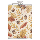 Flasques Élégant Motif Automne (Devant)