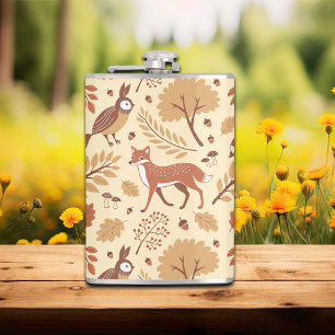 Flasques Élégant Motif d'automne scandinave
