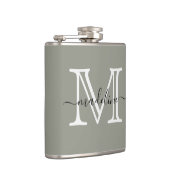 Flasques Élégant Script À feuillage persistant brouillard M (Droite)