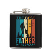 Flasques Elegant The Best Father in the Galaxy (Devant)