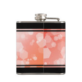 Flasques Elégante 35ème anniversaire de Mariage de corail (Dos)