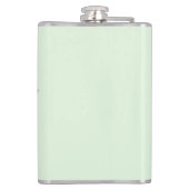 Flasques Elégante couronne d'aquarelle de Monogramme Botani (Dos)