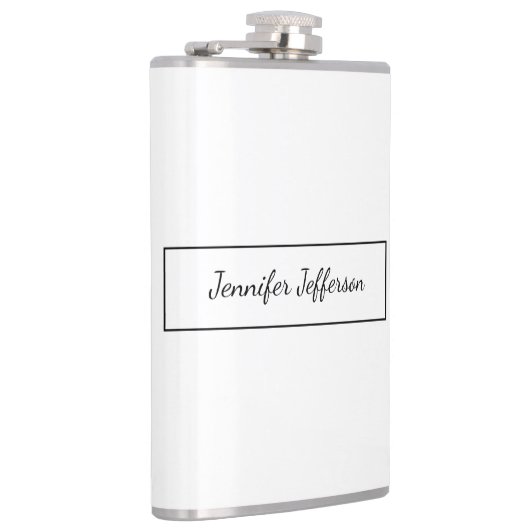 Flasques Élégante écriture moderne à la main Plain Professi (Droite)