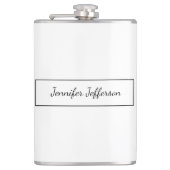 Flasques Élégante écriture moderne à la main Plain Professi (Devant)