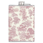 Flasques Elégante fille chic Cheval rose Nom de l'ensemble (Dos)