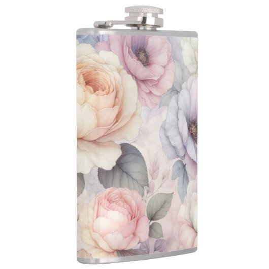 Flasques Élégante floraison Rose (Droite)