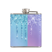 Flasques Elégante gouttelettes de parties scintillant éléga (Dos)