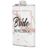 Flasques Élégante Mariée : Rose Gold Celebration (Gauche)