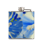 Flasques Elégante peinture à l'aquarelle d'orchidée blanche (Dos)