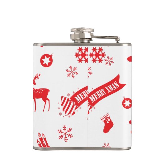 Flasques Éléments de Noël (Dos)