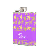 Flasques Élepée colorée sur le violet (Gauche)