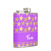 Flasques Élepée colorée sur le violet (Droite)