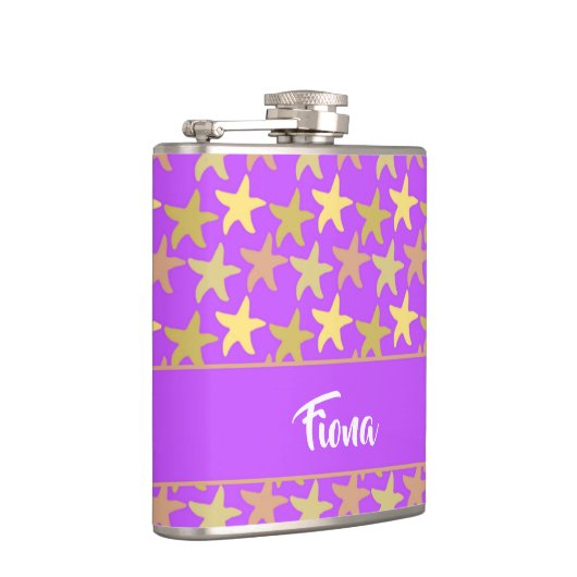 Flasques Élepée colorée sur le violet (Droite)