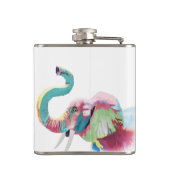 Flasques Eléphant coloré cool tendance (Dos)