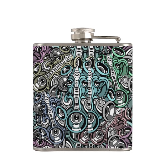 Flasques éléphant de musique (Dos)