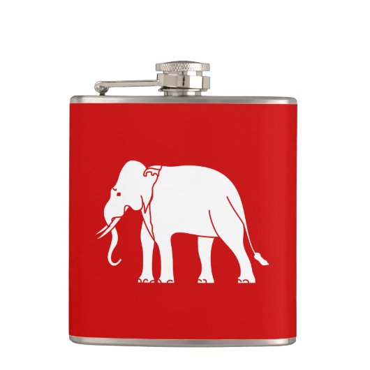 Flasques Éléphant de Siamese (Devant)
