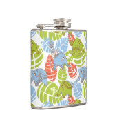 Flasques Eléphants colorés de la jungle (Droite)