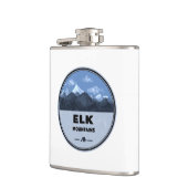 Flasques Elk Mountains Colorado Camping (Gauche)