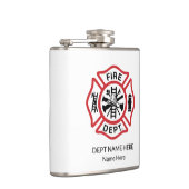 Flasques Emblème du Service des incendies (Droite)