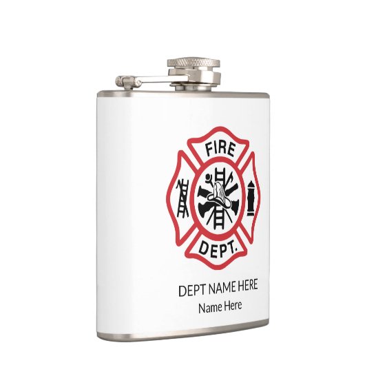 Flasques Emblème du Service des incendies (Droite)