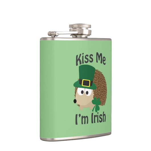 Flasques Embrasse-moi Je suis Irlandais ! hérisson (Droite)
