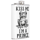 Flasques Embrasse-moi Je suis un Prince Flask (Droite)
