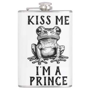 Flasques Embrasse-moi Je suis un Prince Flask