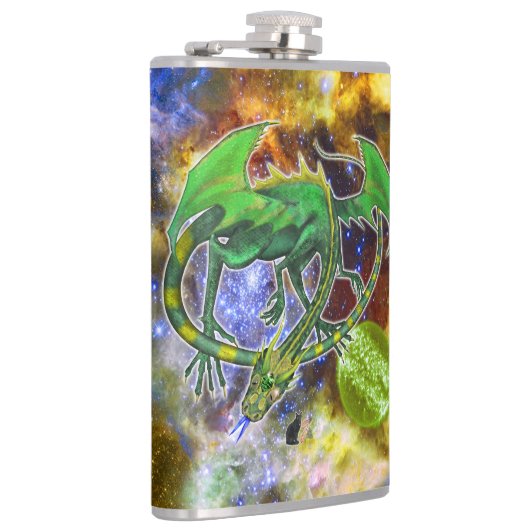 Flasques Emerald Cosmic Dragon (Droite)