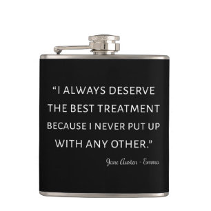 Flasques Emma Par Jane Austen Citation II