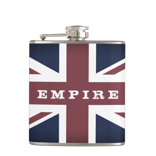 Flasques Empire & British Flag, mode britannique Vintage /a (Devant)